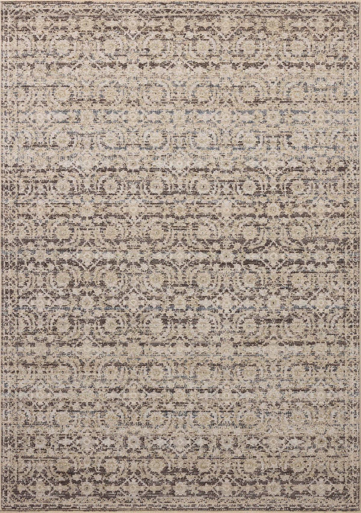 Milena Linen / Midnight — a Loloi rug at Laurie Yapp Home.