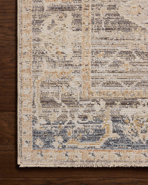 Milena Natural / Ivory shown from a different angle to reveal its pattern.