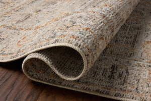Milena Charcoal / Apricot shown from another angle.