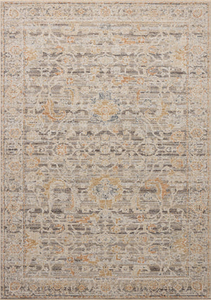 Milena Charcoal / Apricot — a Loloi rug at Laurie Yapp Home.