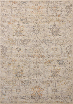 Milena Ivory / Granite — a Loloi rug at Laurie Yapp Home.