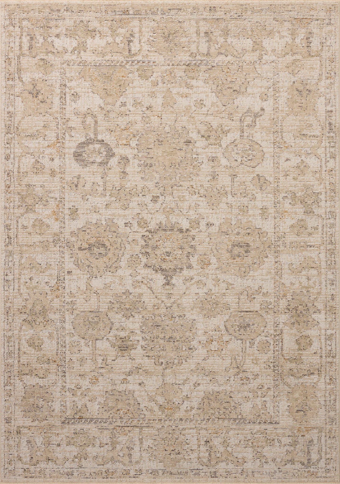 Milena Ivory / Sand — a Loloi rug at Laurie Yapp Home.