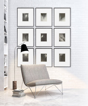 side view of Cloud Sequence Stieglitz X luxury Artwork