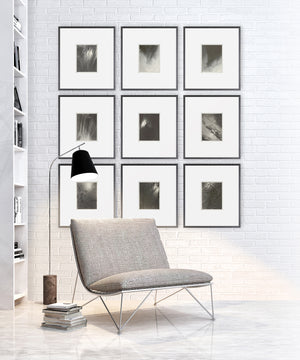 side view of Cloud Sequence Stieglitz VI luxury Artwork
