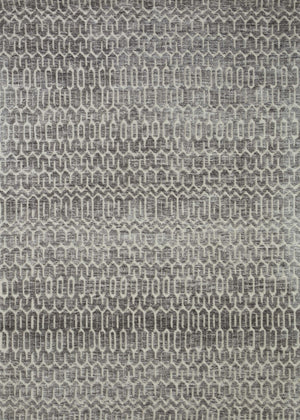 Neda Ivory / Charcoal — a Loloi rug at Laurie Yapp Home.
