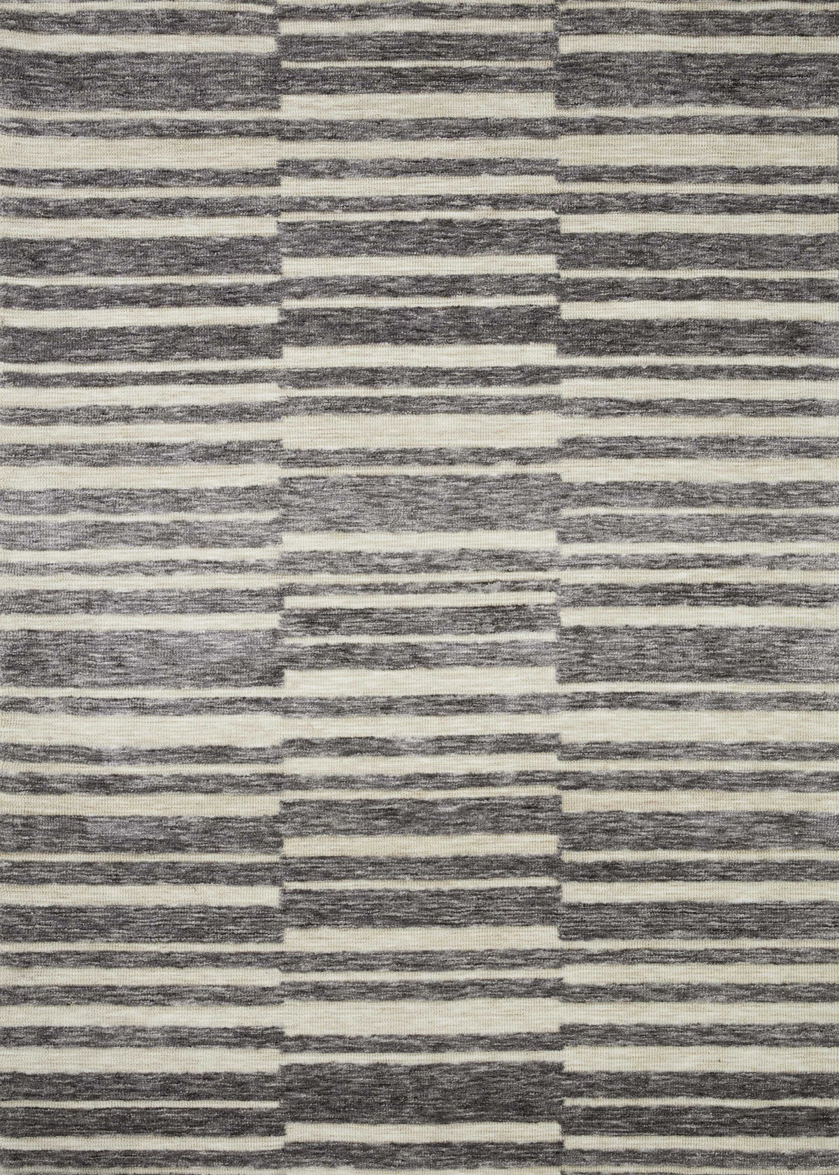 Neda Natural / Slate — a Loloi rug at Laurie Yapp Home.