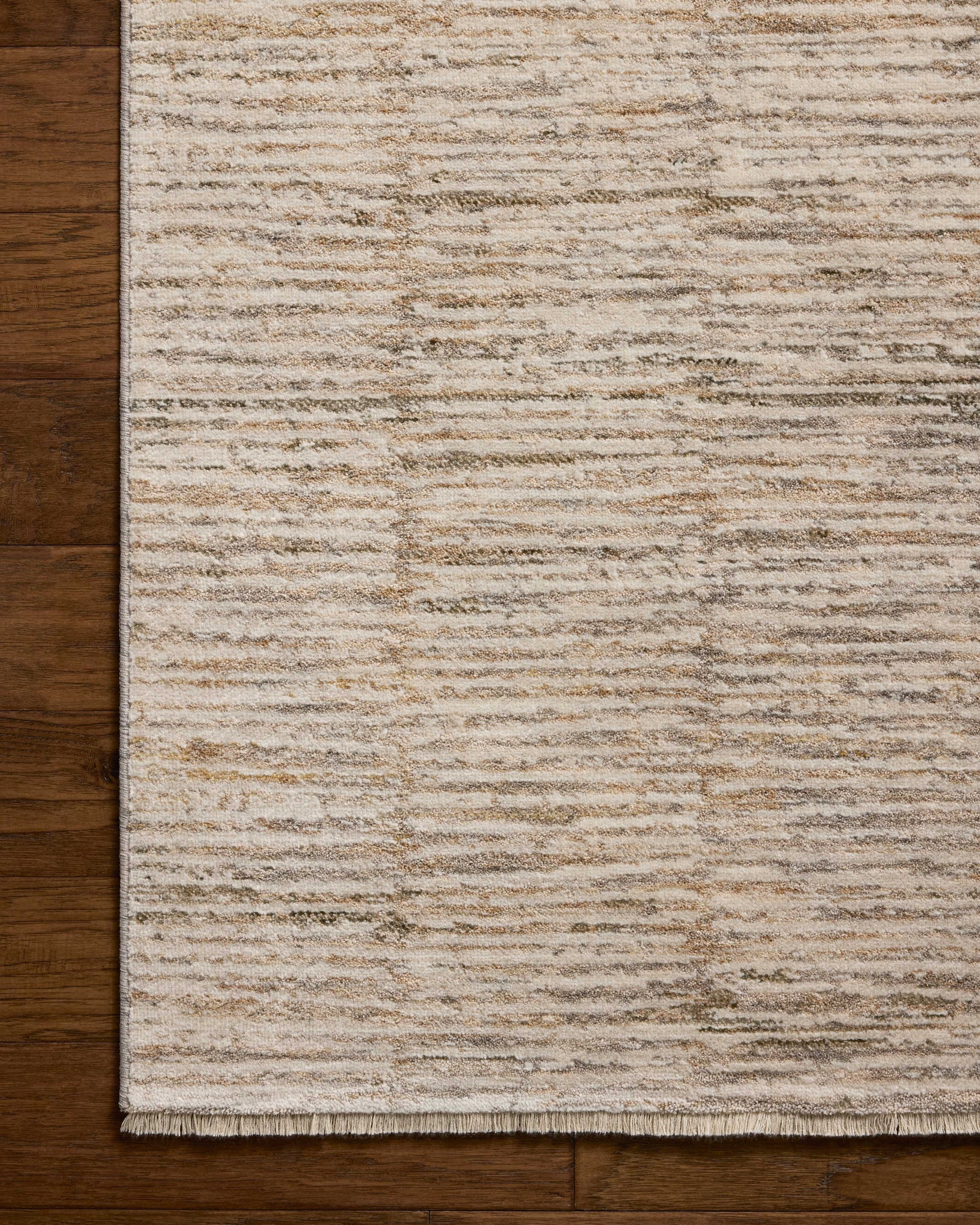 Nellie Beige / Fog shown from a different angle to reveal its pattern.