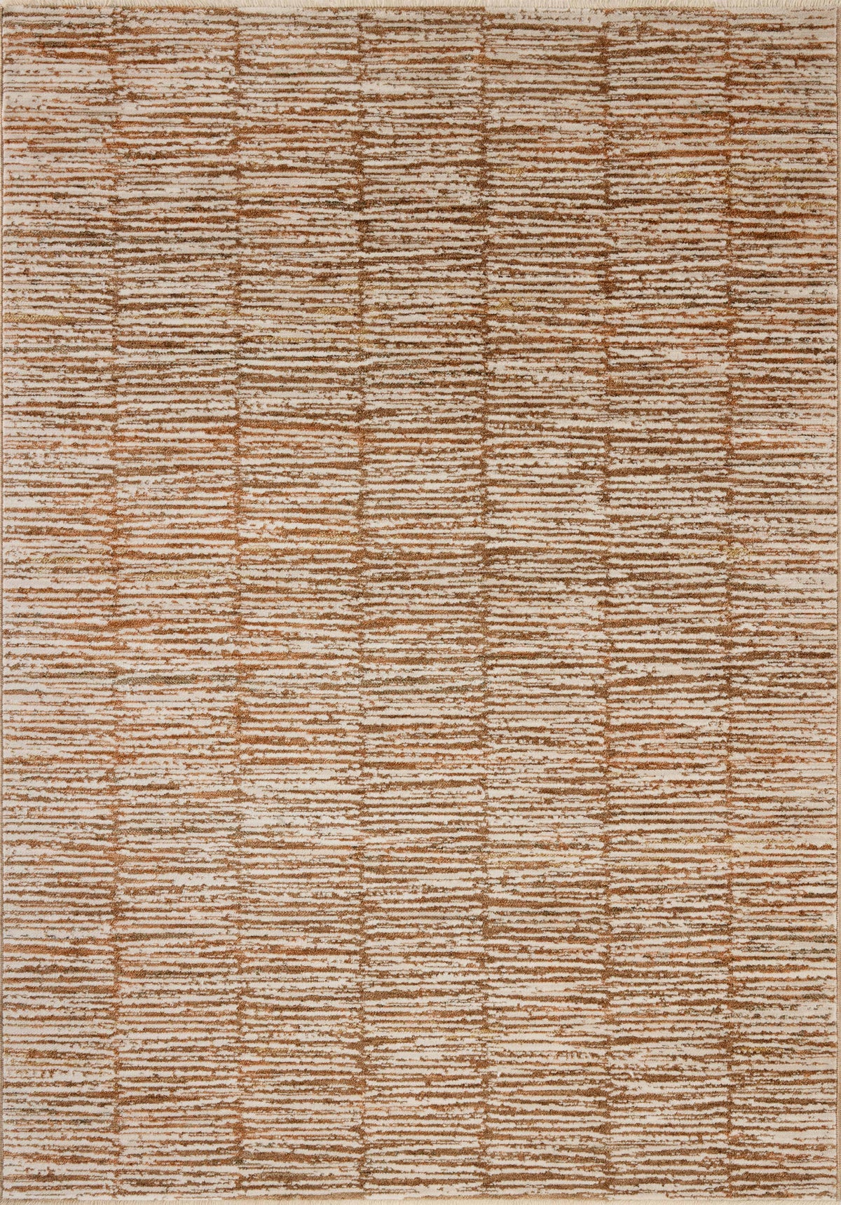 Nellie Terracotta / Ivory — a Loloi rug at Laurie Yapp Home.