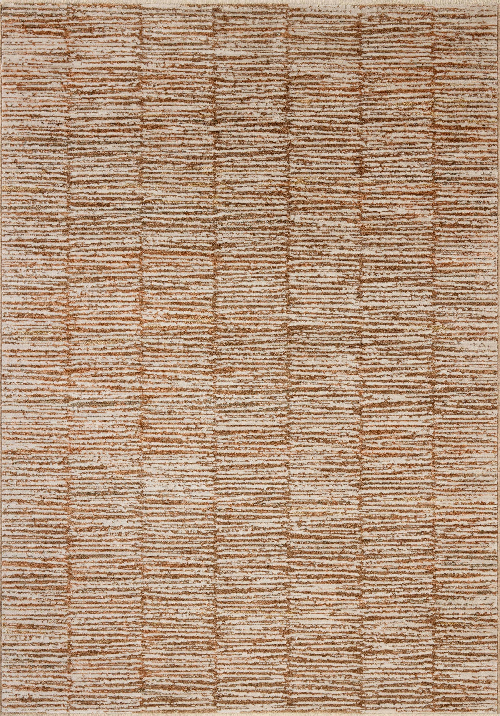 Nellie Terracotta / Ivory — a Loloi rug at Laurie Yapp Home.