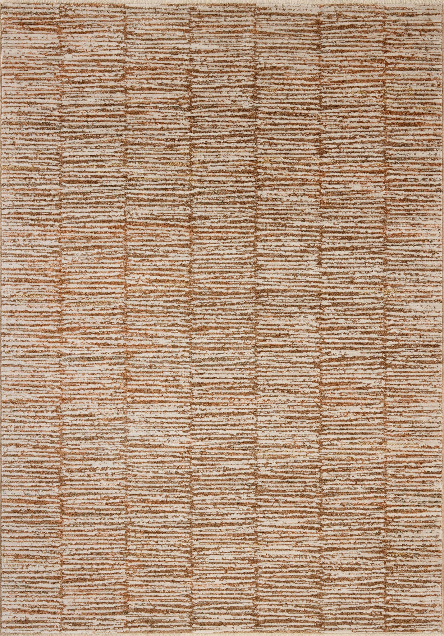 Nellie Terracotta / Ivory — a Loloi rug at Laurie Yapp Home.