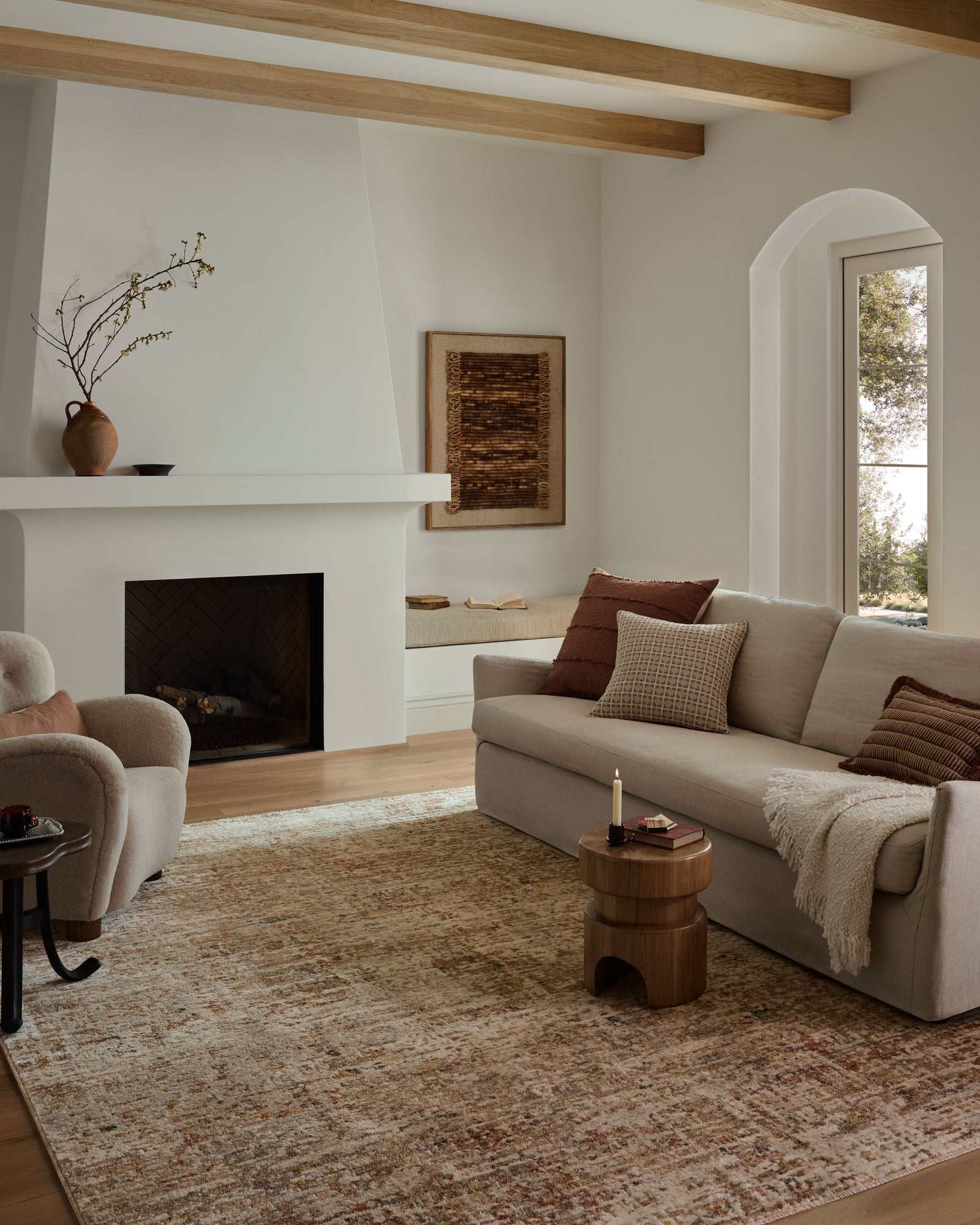Nellie Natural / Sunset — a Loloi rug at Laurie Yapp Home.