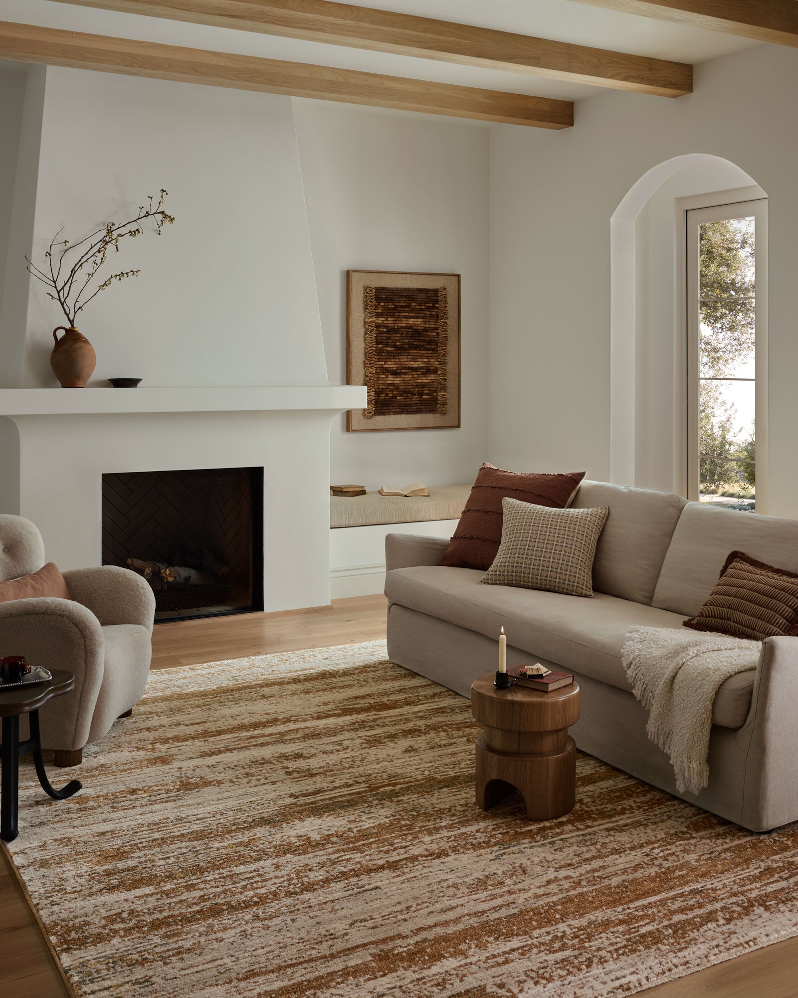 Nellie Copper / Pebble — a Loloi rug at Laurie Yapp Home.