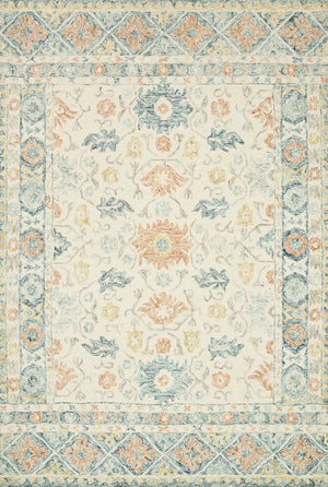 Norabel Ivory / Multi — a Loloi rug at Laurie Yapp Home.