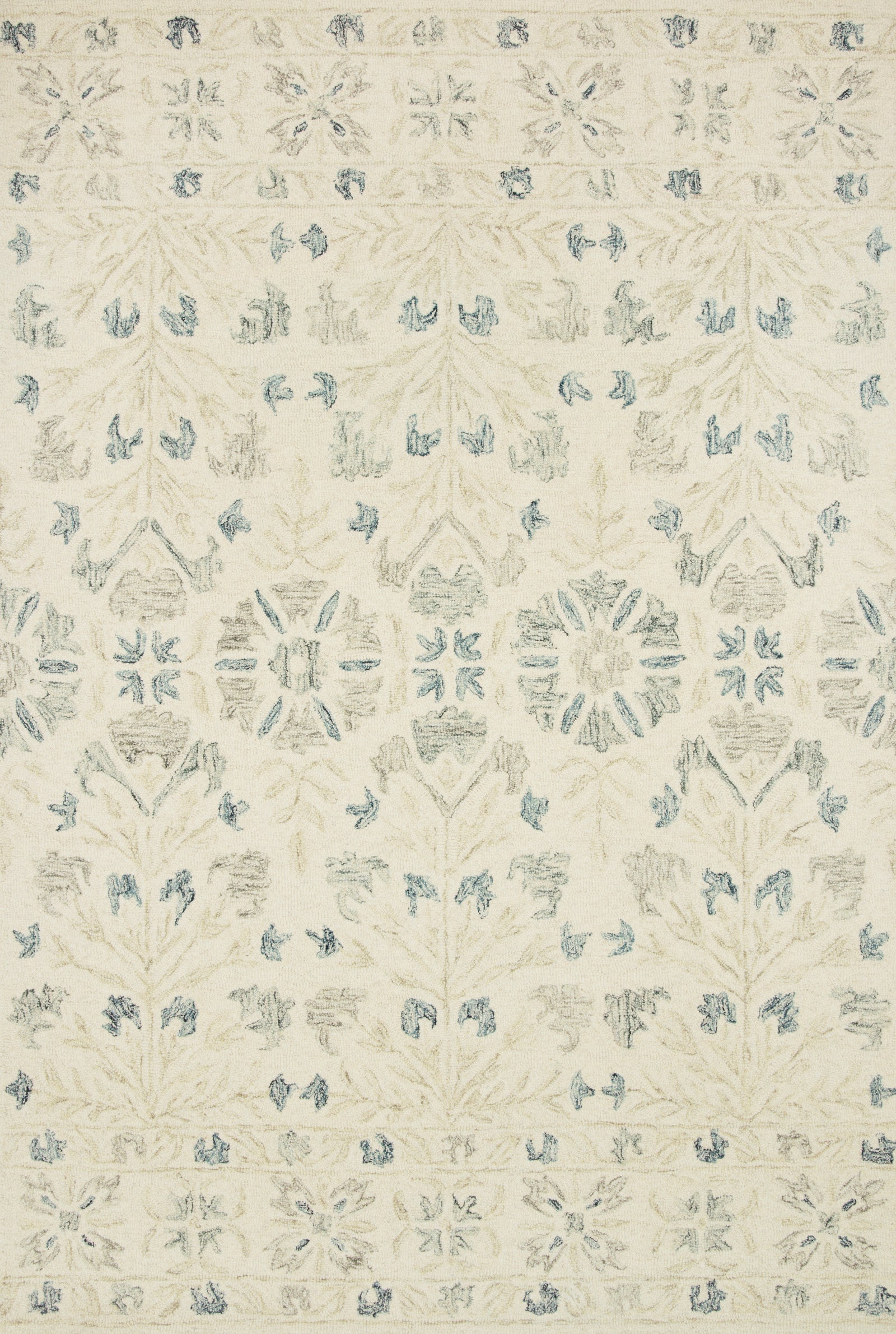 Norabel Ivory / Grey — a Loloi rug at Laurie Yapp Home.