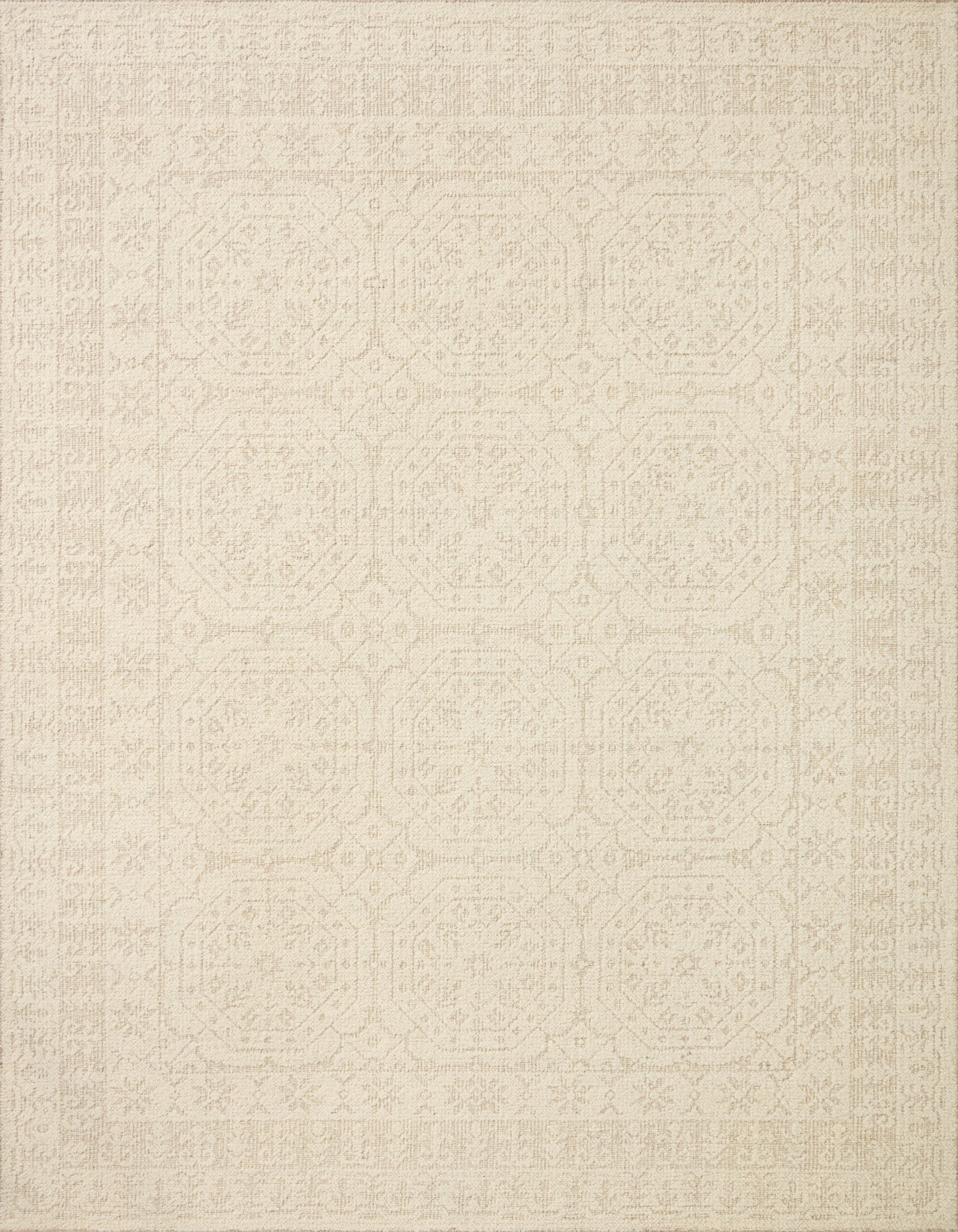 Novi Ivory / Dove — a Loloi rug at Laurie Yapp Home.