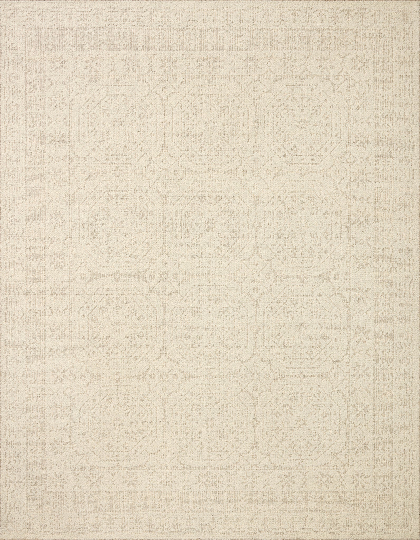 Novi Ivory / Dove — a Loloi rug at Laurie Yapp Home.