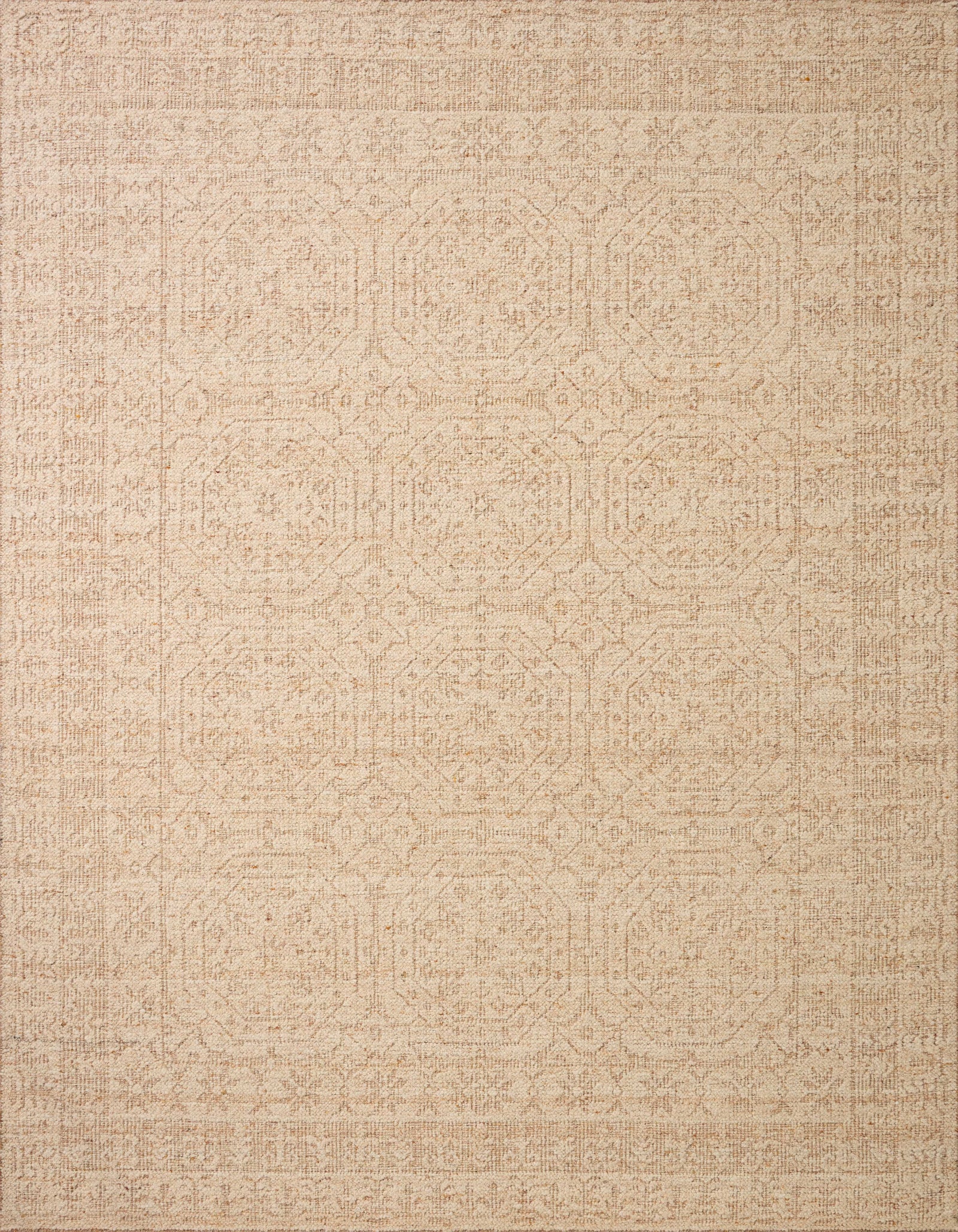 Novi Natural / Clay — a Loloi rug at Laurie Yapp Home.
