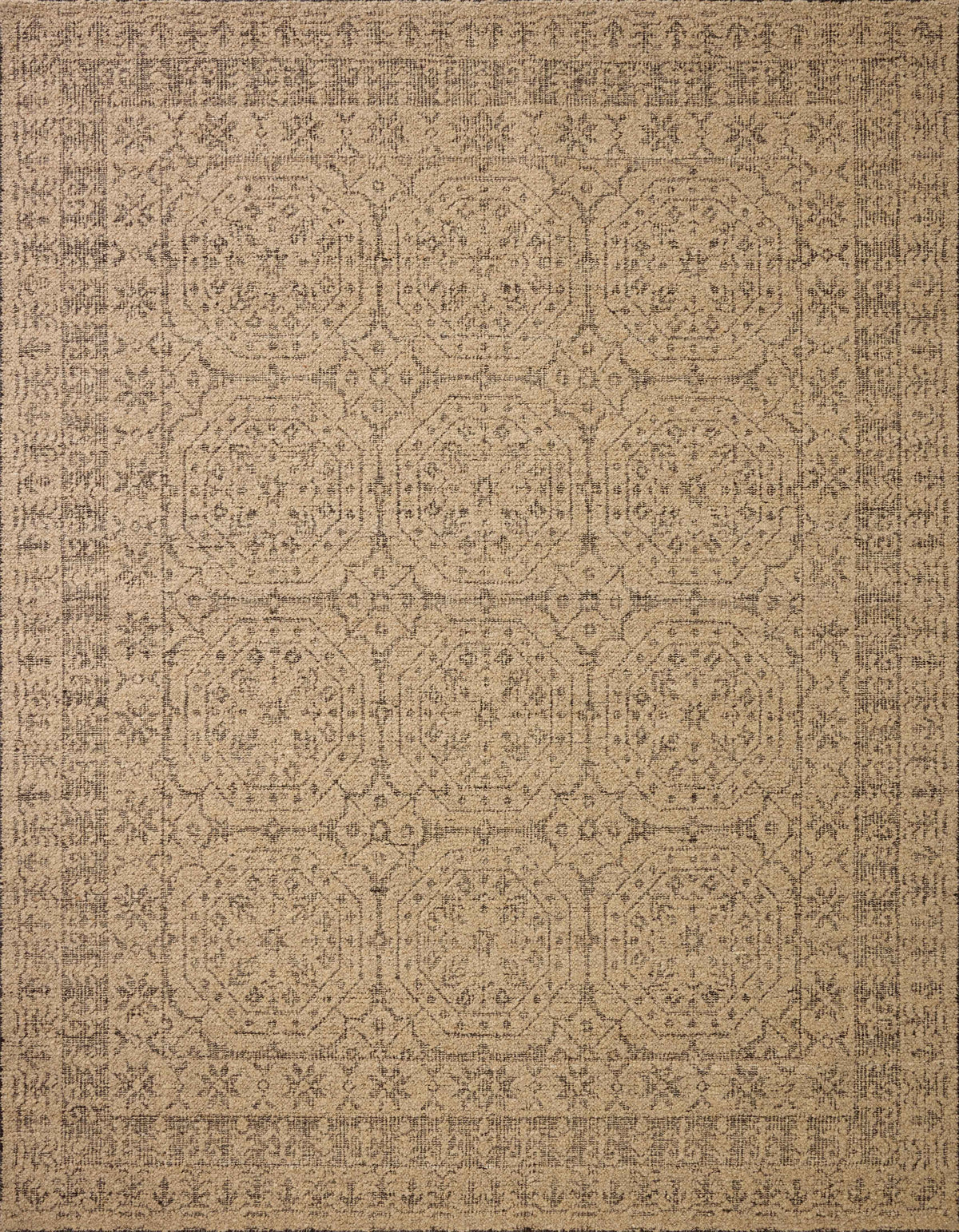Novi Tan / Onyx — a Loloi rug at Laurie Yapp Home.