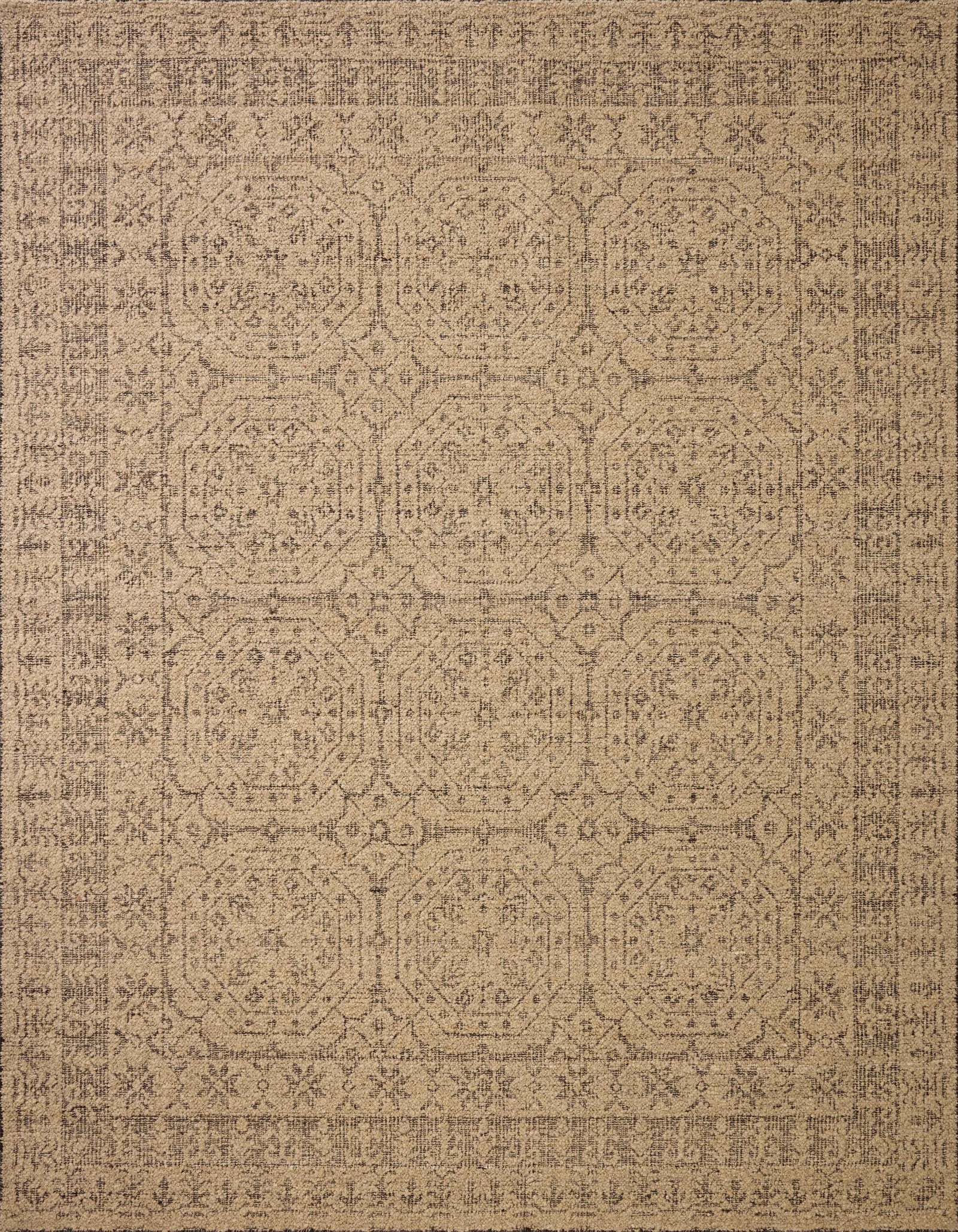 Novi Tan / Onyx — a Loloi rug at Laurie Yapp Home.