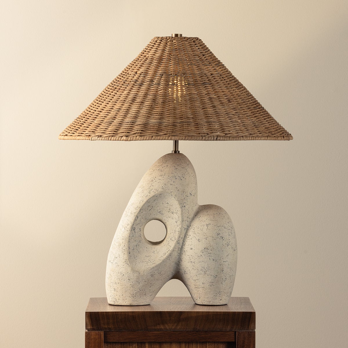 Nairn Table Lamp — a Troy table lamp for living rooms, entries, and bedrooms at Laurie Yapp Home.