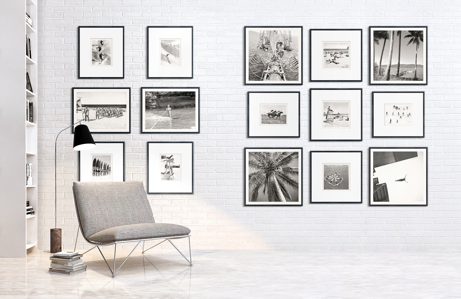 detail view of NOSTALGIA COLLECTION – LIFE GUARD, C. 1947 luxury Artwork