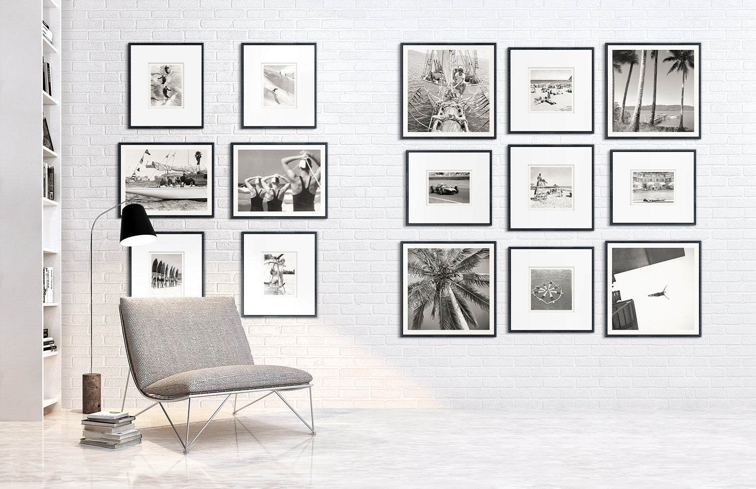 detail view of NOSTALGIA COLLECTION – CAR RACING C. 1963 luxury Artwork