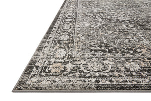Odette Charcoal / Silver shown from a different angle to reveal its pattern.
