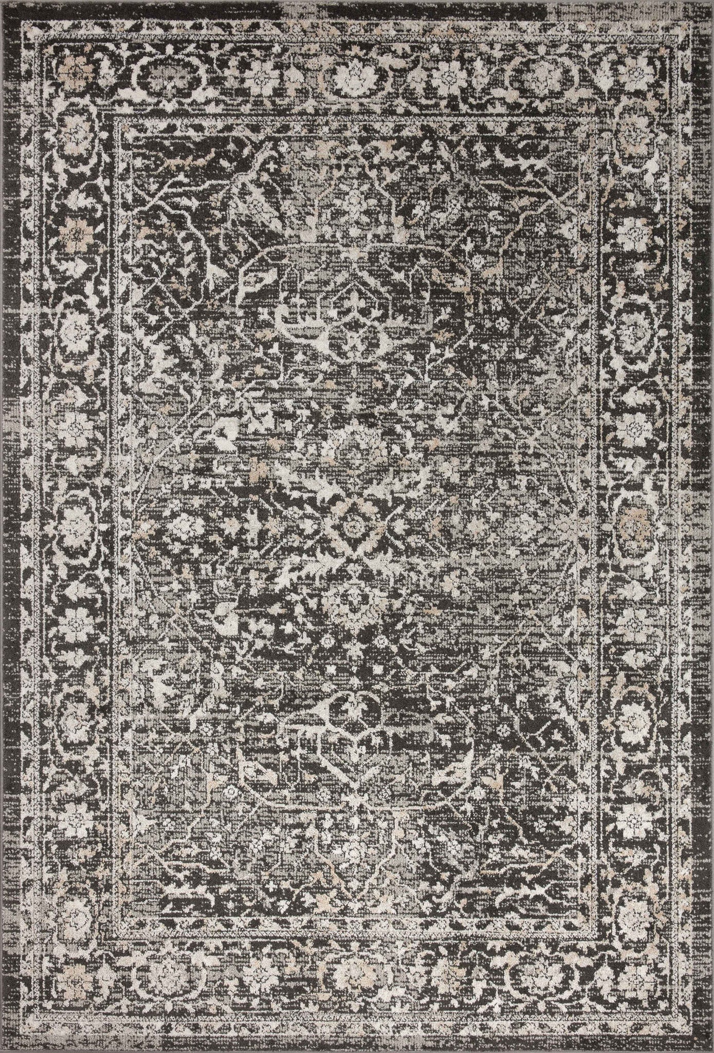 Odette Charcoal / Silver — a Loloi rug at Laurie Yapp Home.