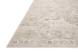 Odette Ivory / Beige shown from a different angle to reveal its pattern.