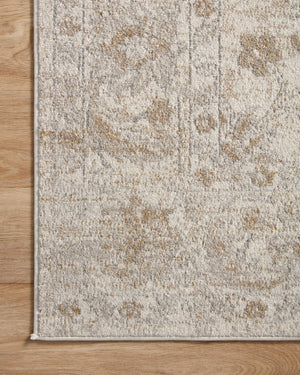 Odette Ivory / Beige shown from a different angle to reveal its pattern.