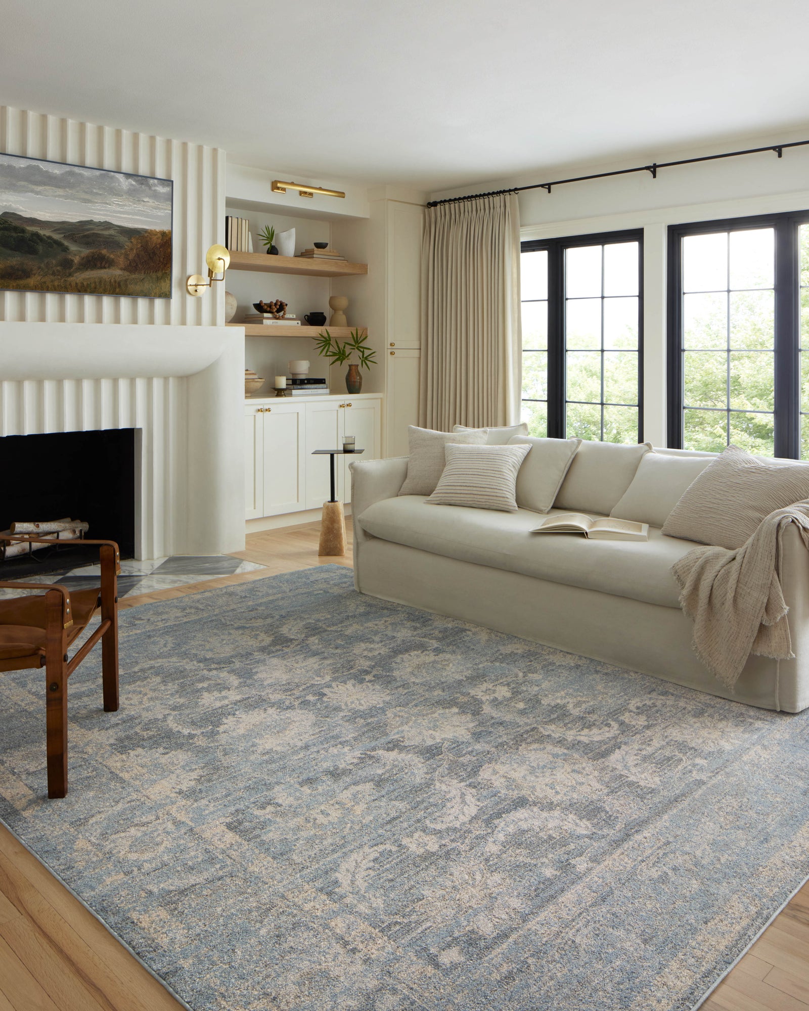 Odette Sky / Beige — a Loloi rug at Laurie Yapp Home.