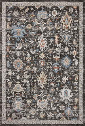 Odette Charcoal / Multi — a Loloi rug at Laurie Yapp Home.