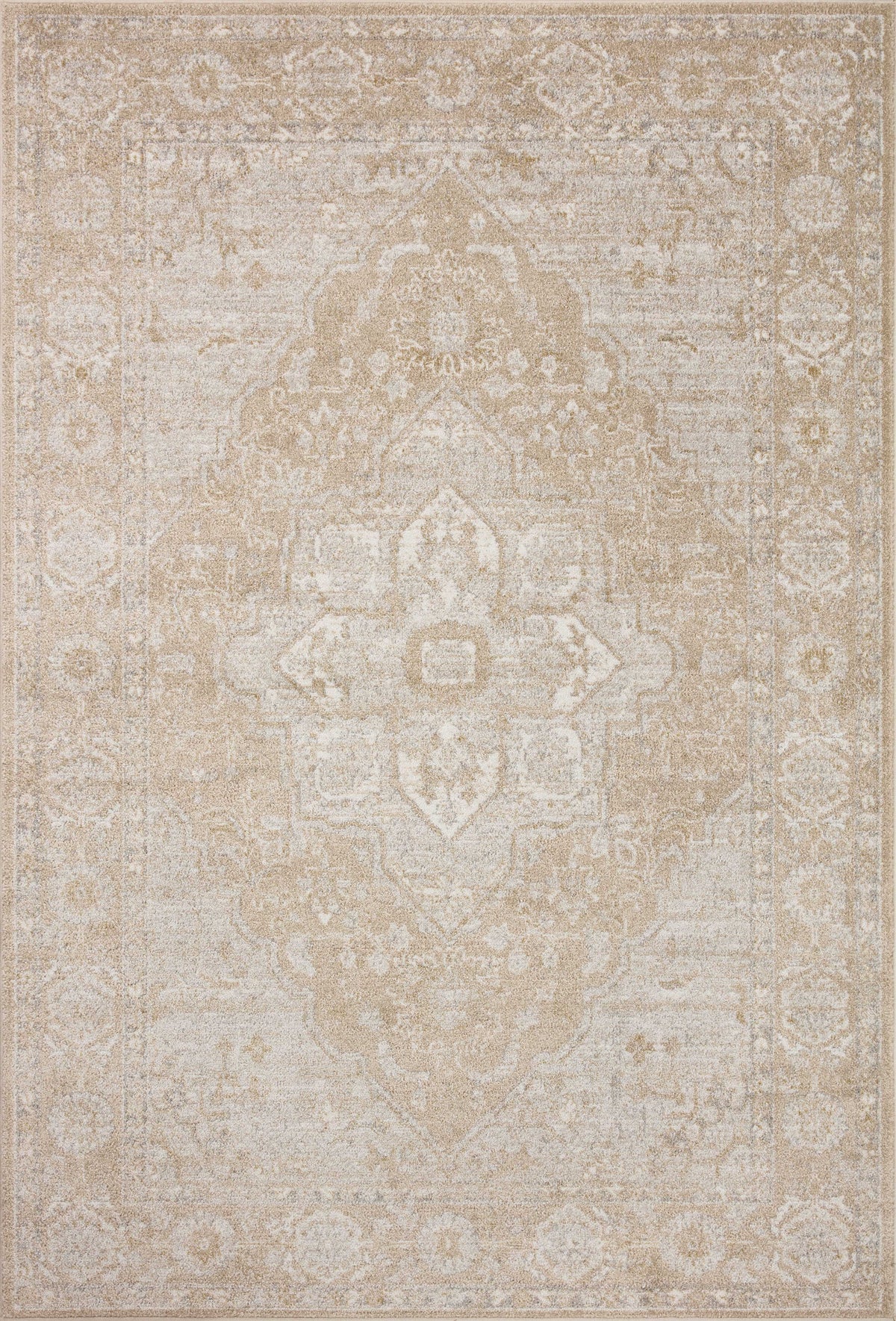 Odette Beige / Silver — a Loloi rug at Laurie Yapp Home.