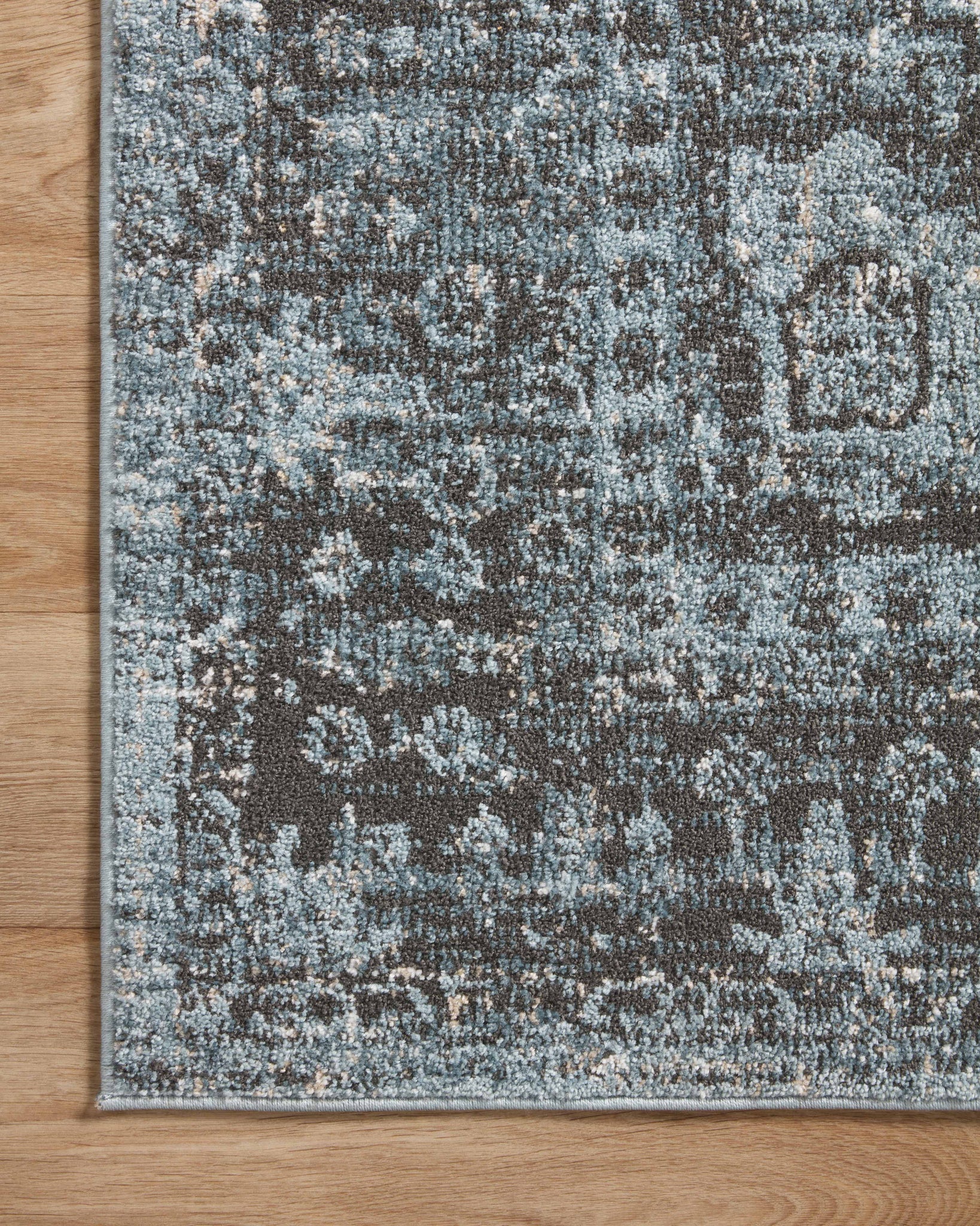Odette Sky / Charcoal shown from a different angle to reveal its pattern.