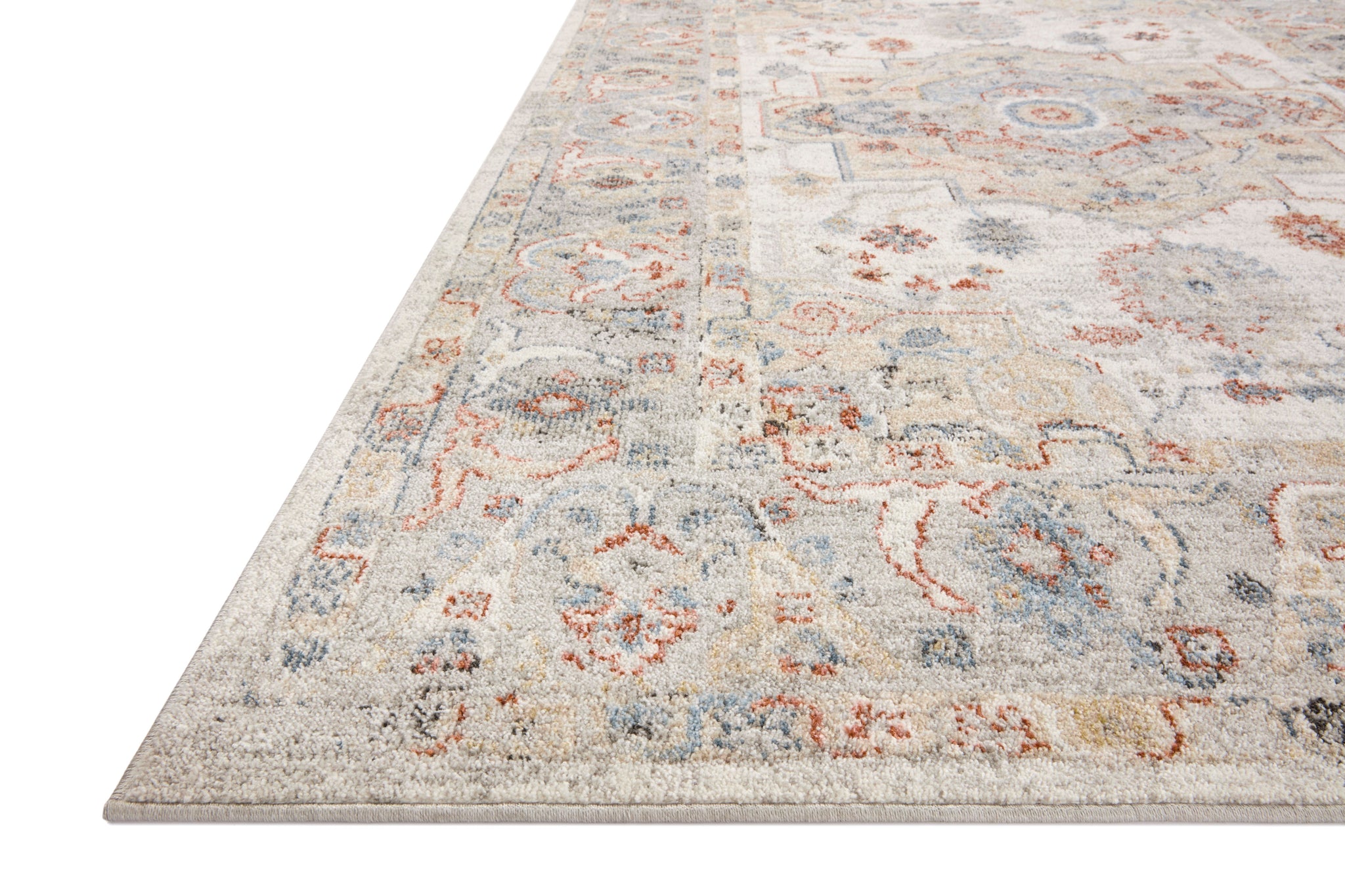 Odette Ivory / Multi shown from a different angle to reveal its pattern.
