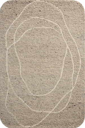 Otis Oatmeal / Ivory — a Loloi rug at Laurie Yapp Home.