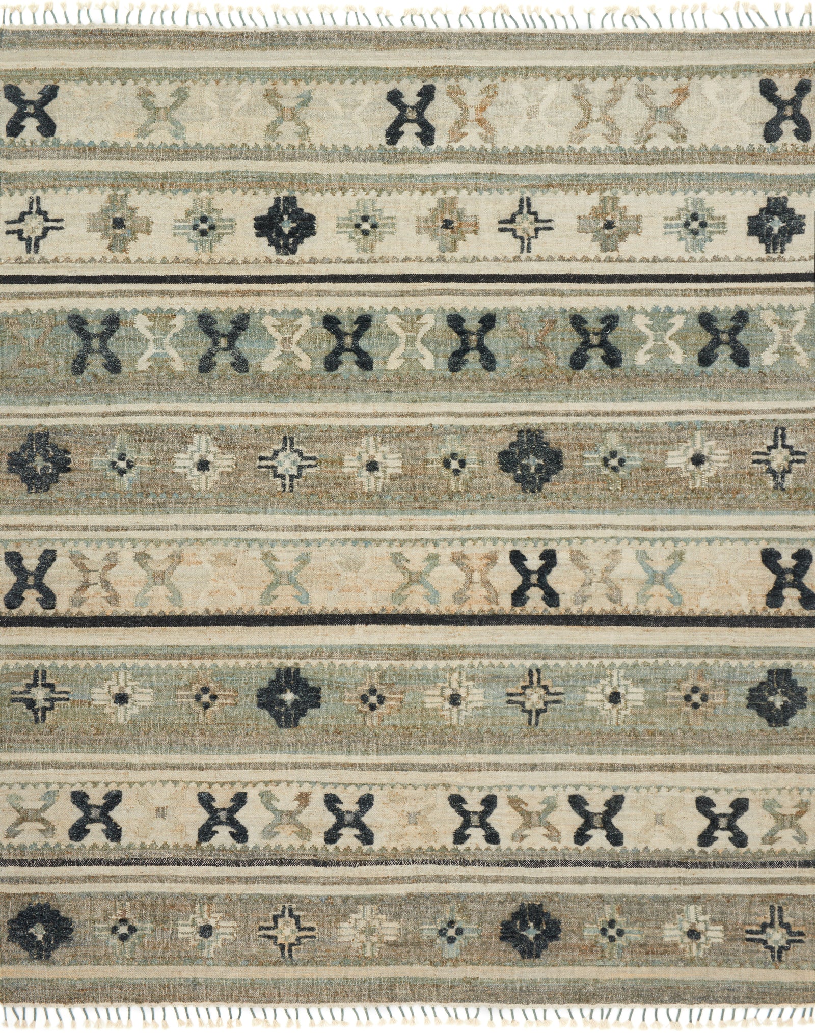 Owen Aqua / Ink — a Loloi rug at Laurie Yapp Home.