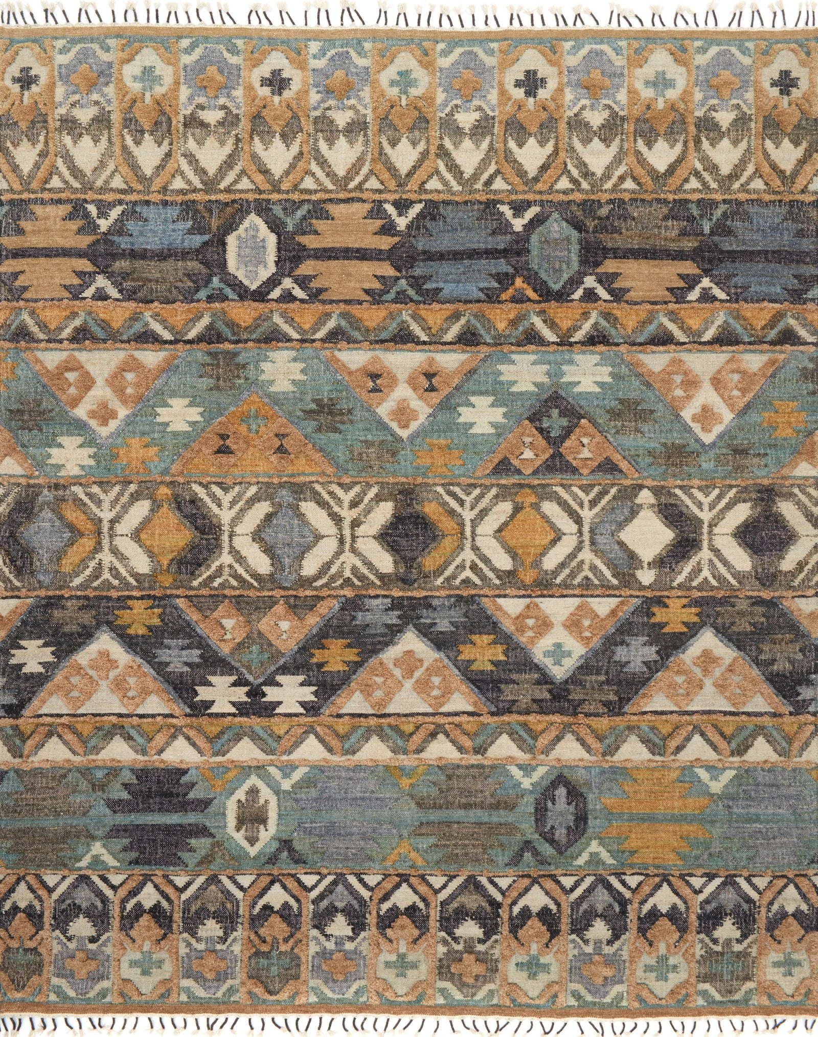Owen Ocean / Camel — a Loloi rug at Laurie Yapp Home.