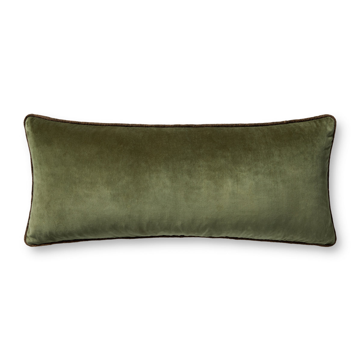Liza Dark Green Pillow — a Loloi pillow at Laurie Yapp Home.