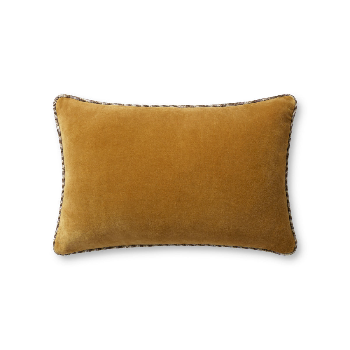 Liza Gold Pillow — a Loloi pillow at Laurie Yapp Home.