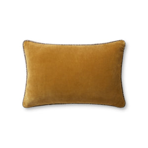 Liza Gold Pillow — a Loloi pillow at Laurie Yapp Home.