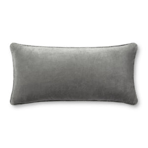 Liza Grey Pillow — a Loloi pillow at Laurie Yapp Home.