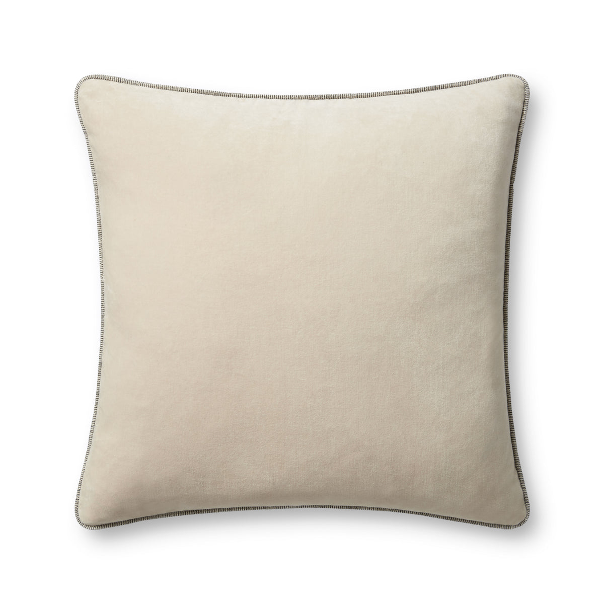 Liza Ivory Pillow — a Loloi pillow at Laurie Yapp Home.
