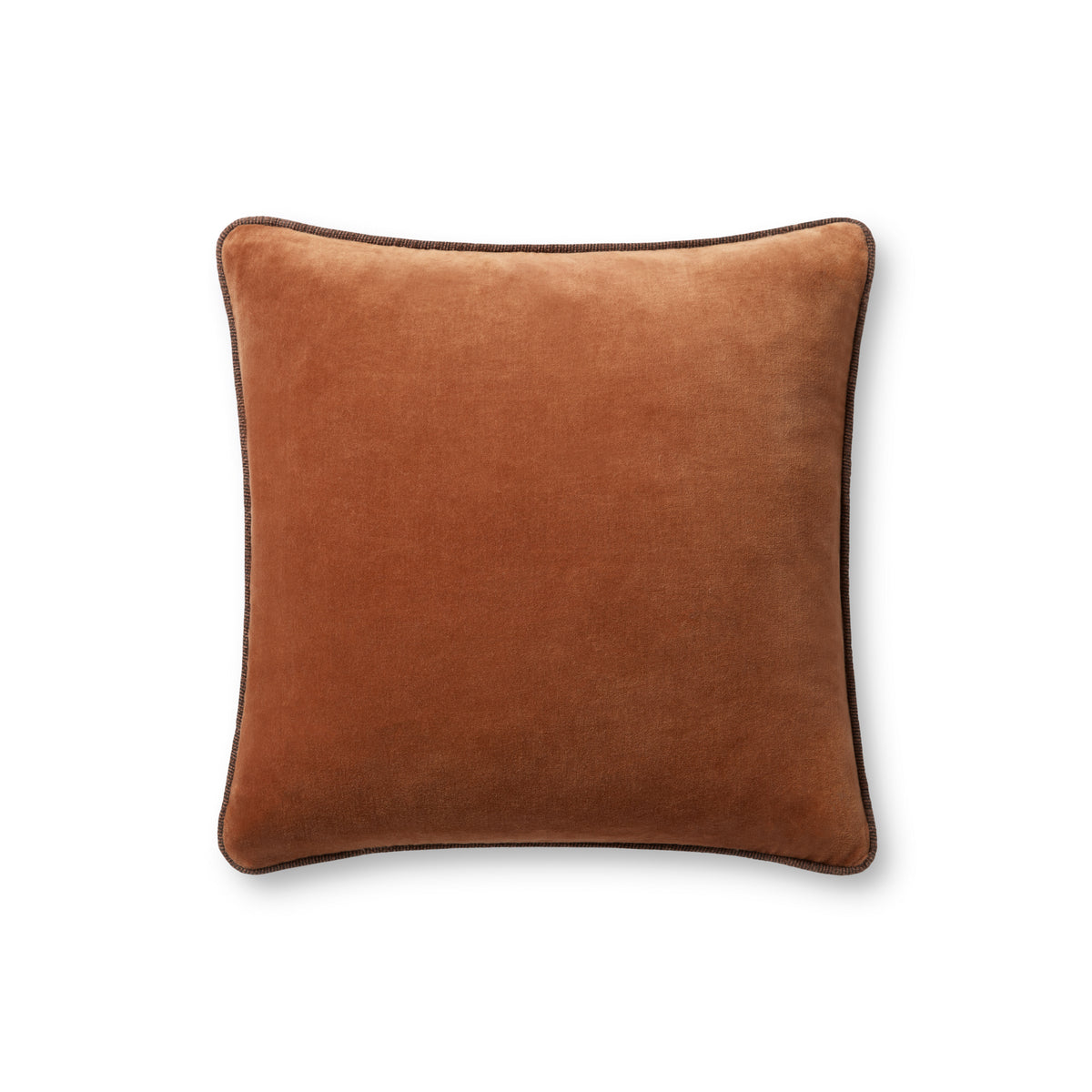Liza Rust Pillow — a Loloi pillow at Laurie Yapp Home.