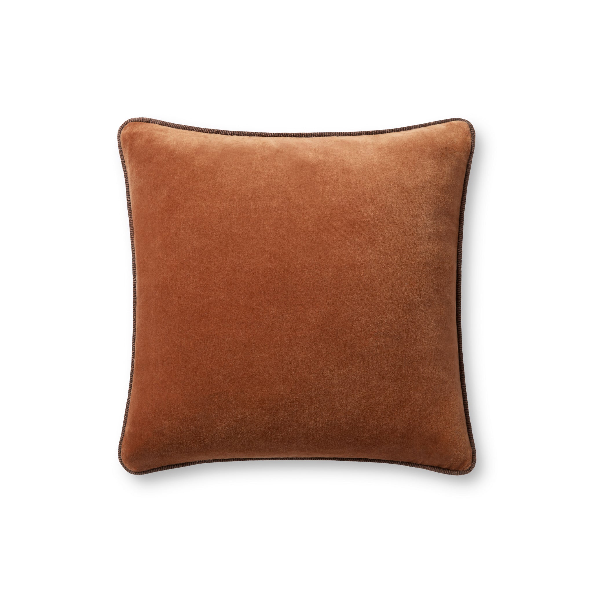 Liza Rust Pillow — a Loloi pillow at Laurie Yapp Home.