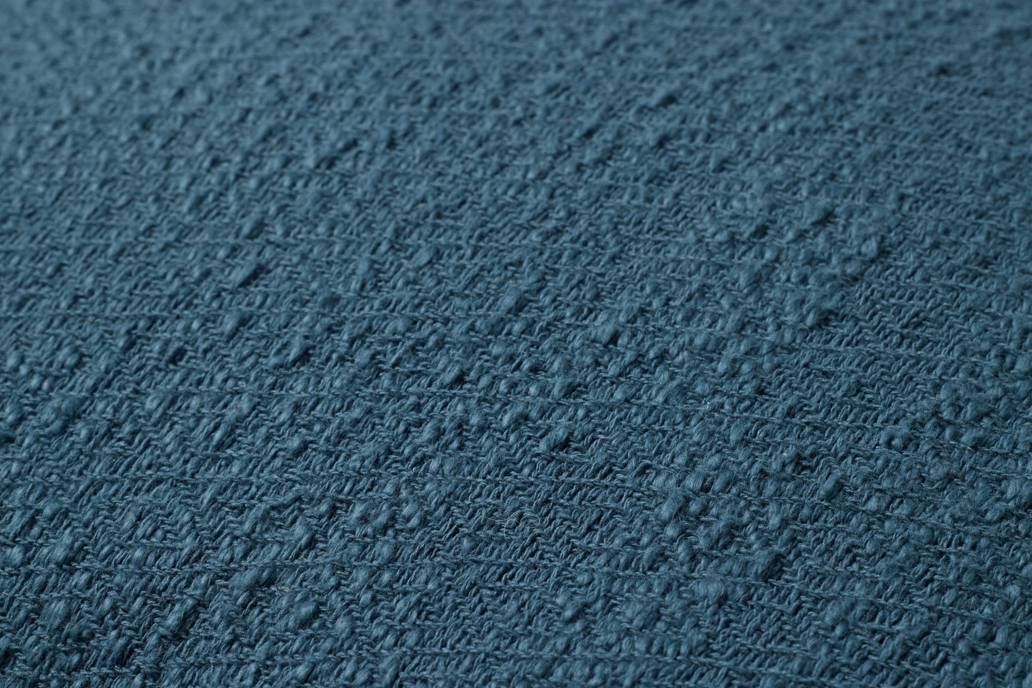 Morris Blue Pillow shown from another angle.