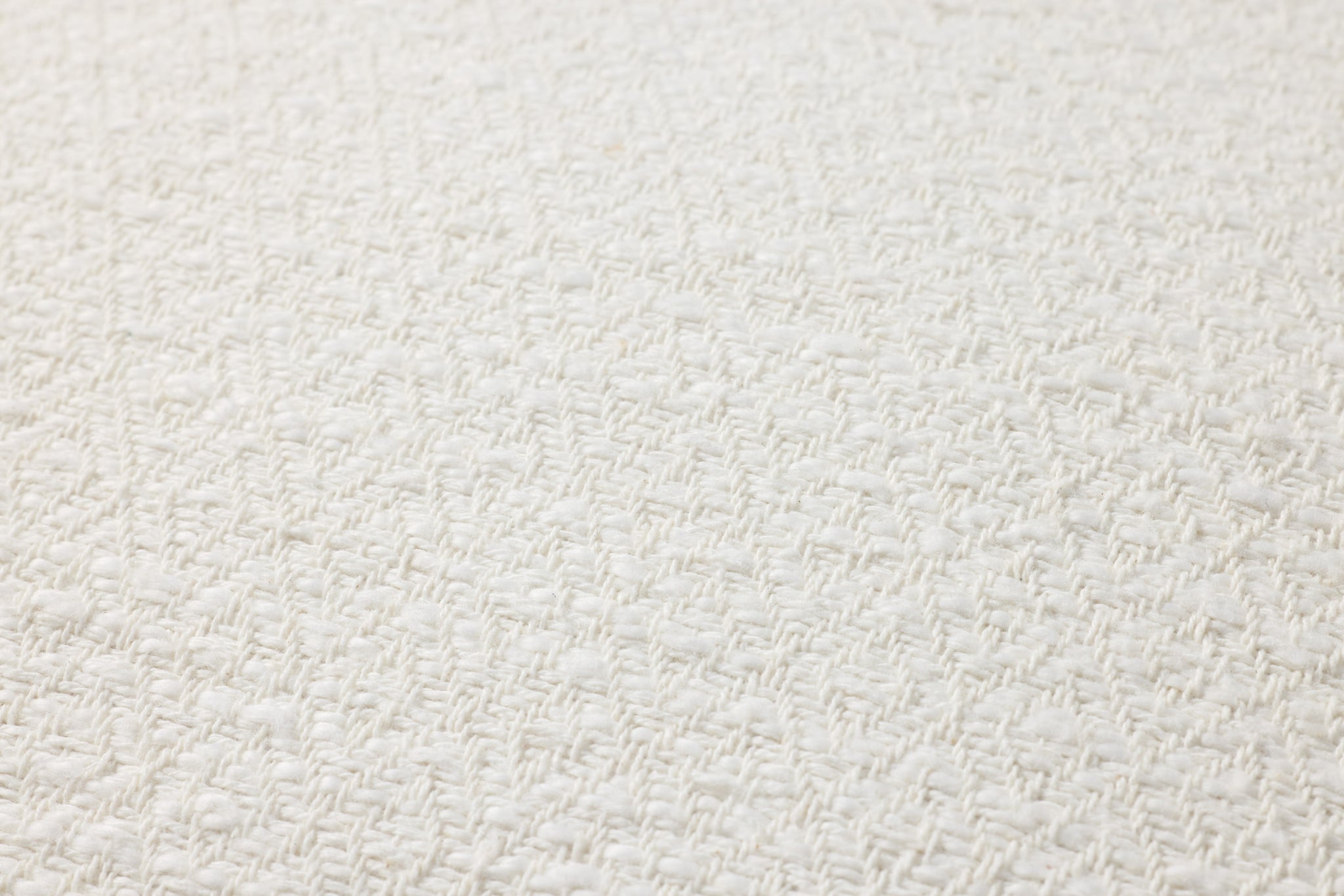 Morris White Pillow shown from another angle.