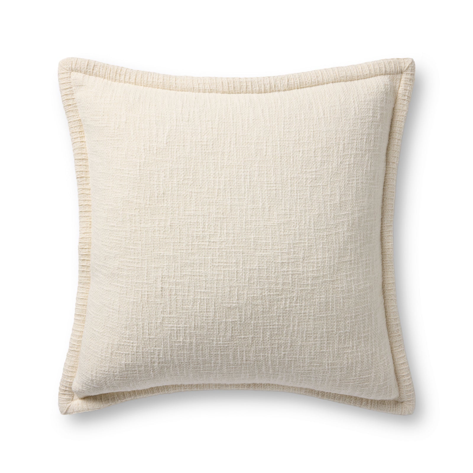 Ivory Pillow — a Loloi pillow at Laurie Yapp Home.