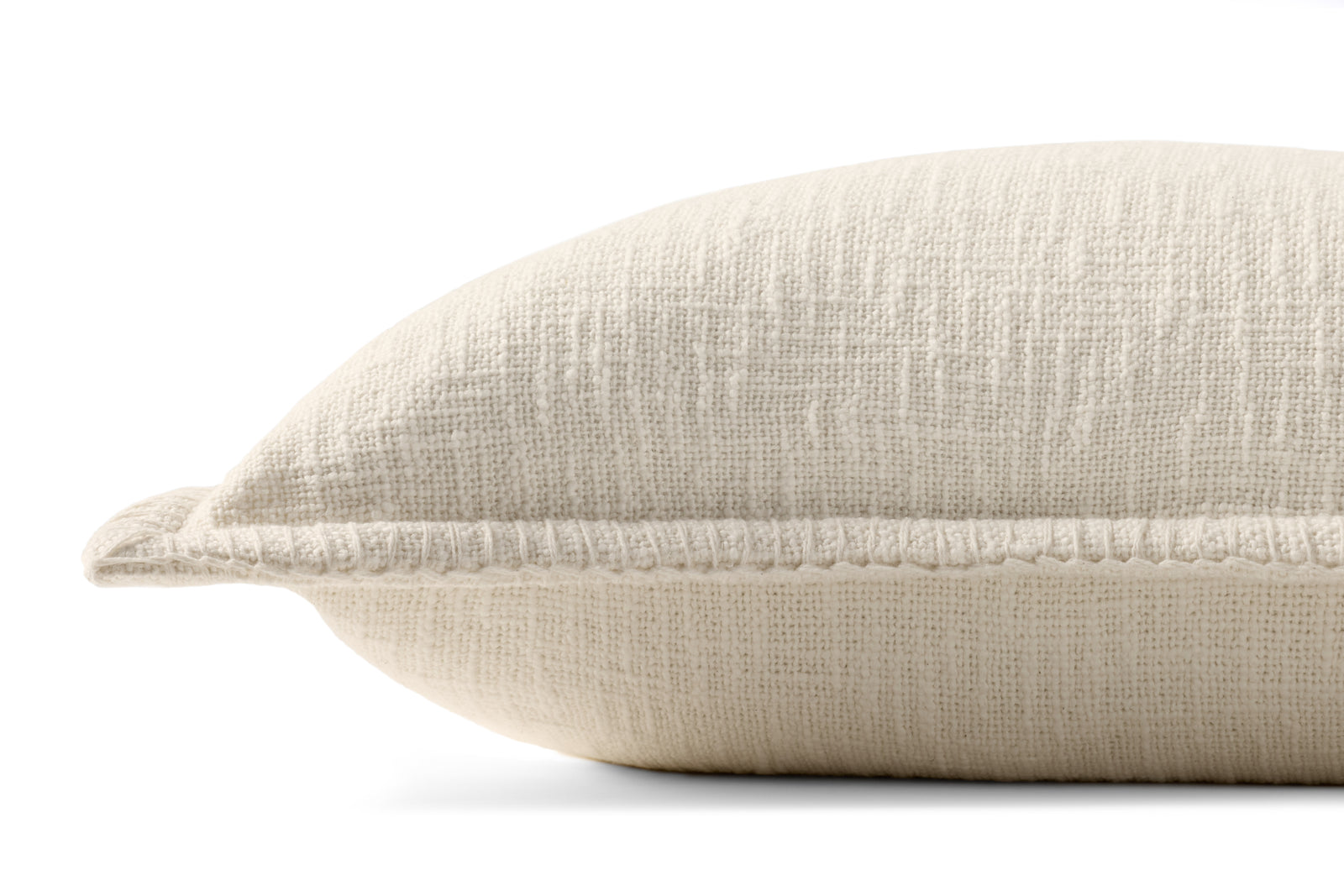 Ivory Pillow — a Loloi pillow at Laurie Yapp Home.