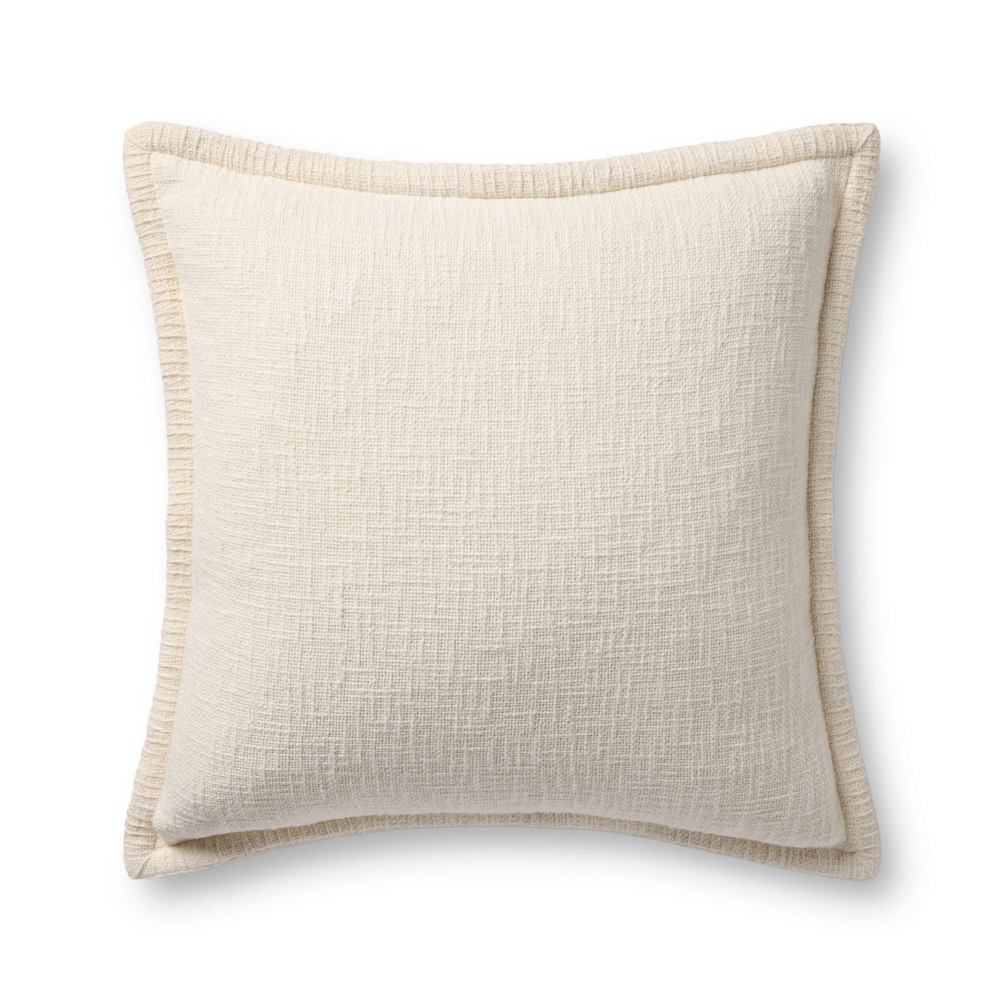 Ivory Pillow — a Loloi pillow at Laurie Yapp Home.